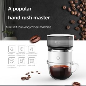 Small Filter Coffee Machine; Mini Pour Over Portable Coffee Machine; American Filter Drip Coffee Maker For Outdoor Travel