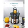 Aicook Juice Extractor; 800W Juicer With 3" wide Mouth; Easy to clean; Anti-Slip; Drip-proof; BPA Free; Silver