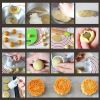 Manual 50g Ice Skin Flower Moon Cake Mould Mid-Autumn Ice Cream Home Baking Tool Set