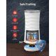 Milk Frother; 4-in-1 Electric Milk Steamer; Hot or Cold Foam Maker and Drink Warmer for Cappuccinos; Lattes; Cold Brew and Iced Coffees; 8.1 oz/240ml;