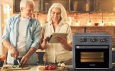 Air Fryer Toaster Oven Combo; WEESTA Convection Oven Countertop; Large Air Fryer with Accessories &amp; E-Recipes; UL Certified (old W1002KCV18WLGRAY)