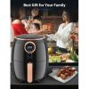 Air Fryer 5.2 Quart;  8-in-1 Electric Hot Air Fryer Cooker Oil-Less with Digital Touchscreen