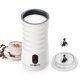 Milk Frother; 4-in-1 Electric Milk Steamer; Hot or Cold Foam Maker and Drink Warmer for Cappuccinos; Lattes; Cold Brew and Iced Coffees; 8.1 oz/240ml;