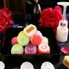 Manual 50g Ice Skin Flower Moon Cake Mould Mid-Autumn Ice Cream Home Baking Tool Set