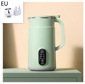 Full Automatic Heating Mini Soy Milk Machine (Option: Green-EU-600ml)