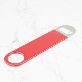 Fast Stainless Steel Beer Bottle Opener Metal Bar Pro. 7inch Heavy Dutyer Lever Custom Promotion Logo Gift Personalized Giveaway (Ships From: China, Color: Red)