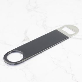 Fast Stainless Steel Beer Bottle Opener Metal Bar Pro. 7inch Heavy Dutyer Lever Custom Promotion Logo Gift Personalized Giveaway (Ships From: China, Color: Black)