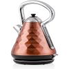 Electric Kettle Hot Water Boiler Stainless Steel 1.7 L Automatic Shut-Off 1500W Cleo Collection Cool Touch Handle Portable Brew Coffee Maker Tea Heate